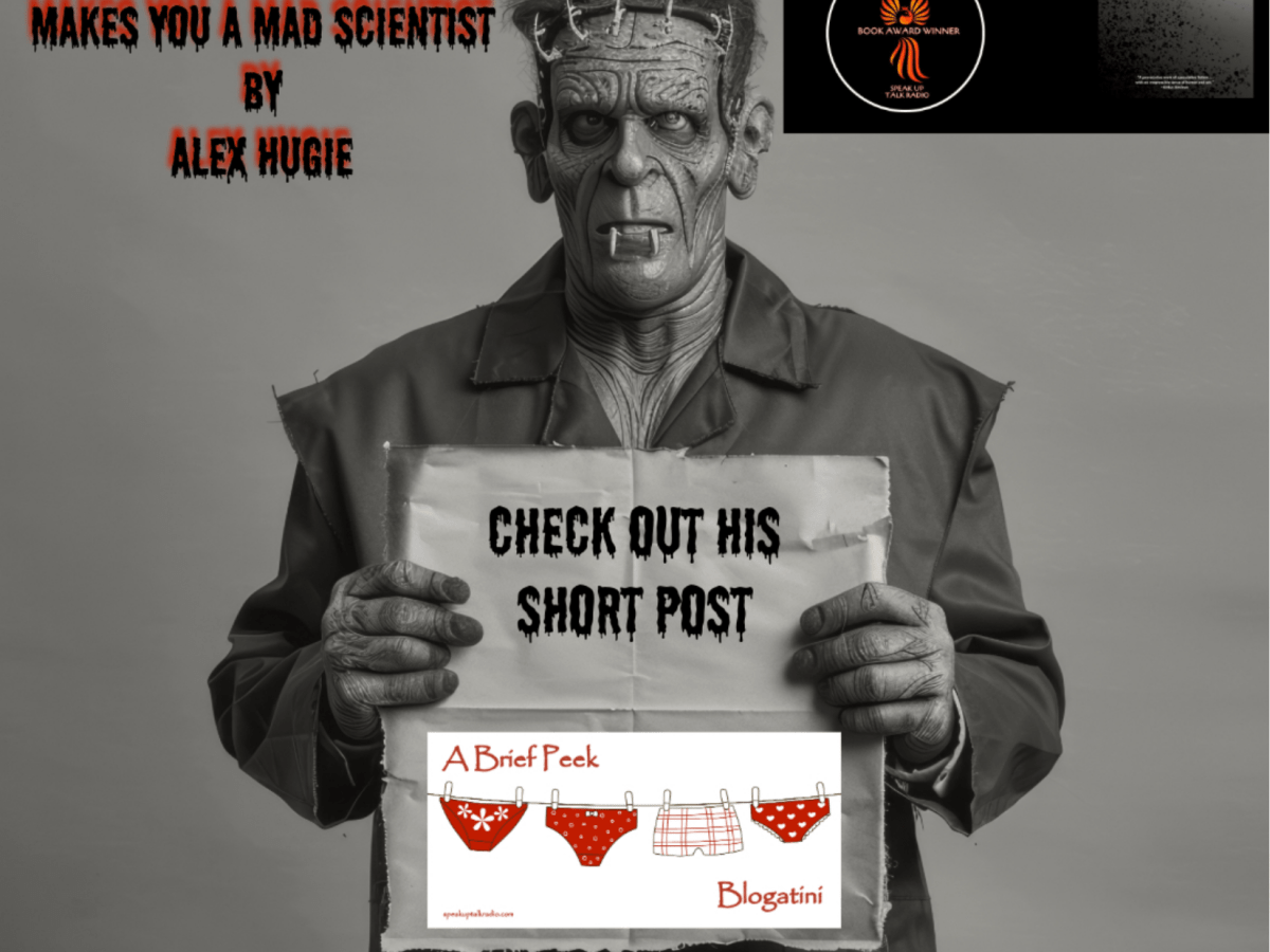 Blogatini Post—I Am Dr. Frankenstein: How Writing a Novel Makes You a Mad&nbsp;Scientist